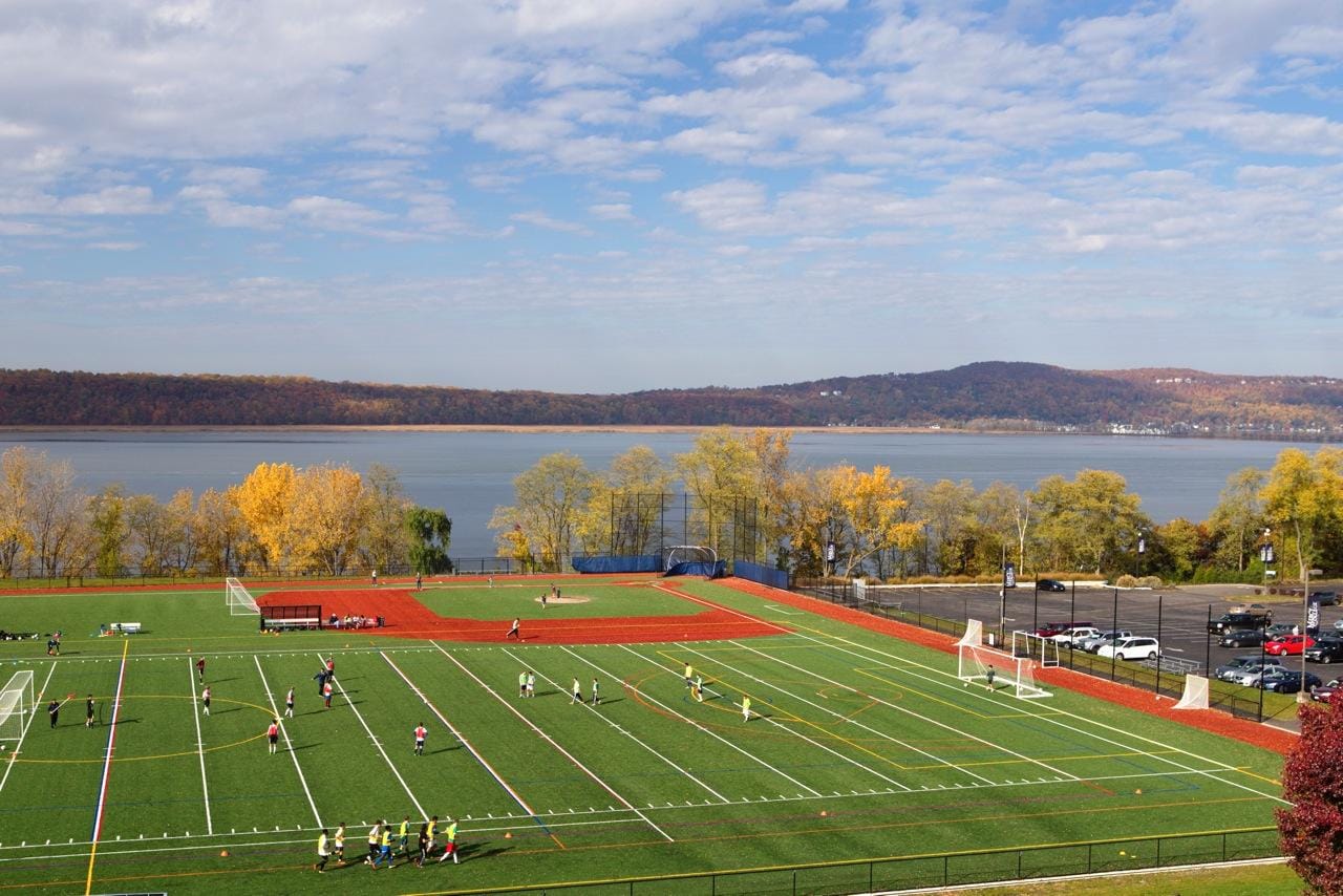Football pitch NY City girls soccer camp Soccer summer camps and