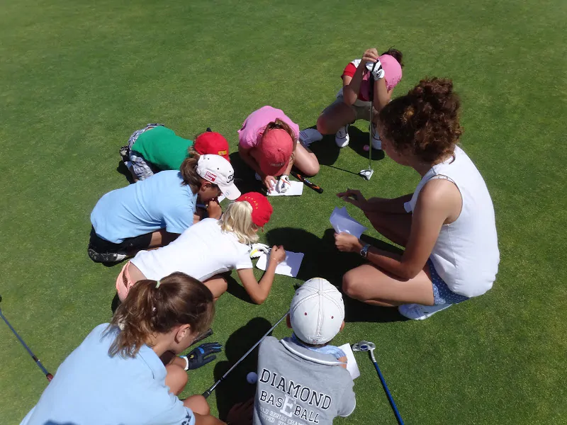 camp11 0 - Golf and Spanish. Enjoy sports learning languages
