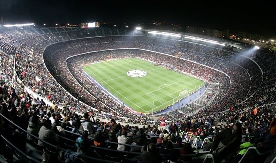 estadio de fútbol Camp Nou - Curiosidades sobre los estadios de fútbol en el Mundo estadio de fútbol Camp Nou - Curiosidades sobre los estadios de fútbol en el Mundo