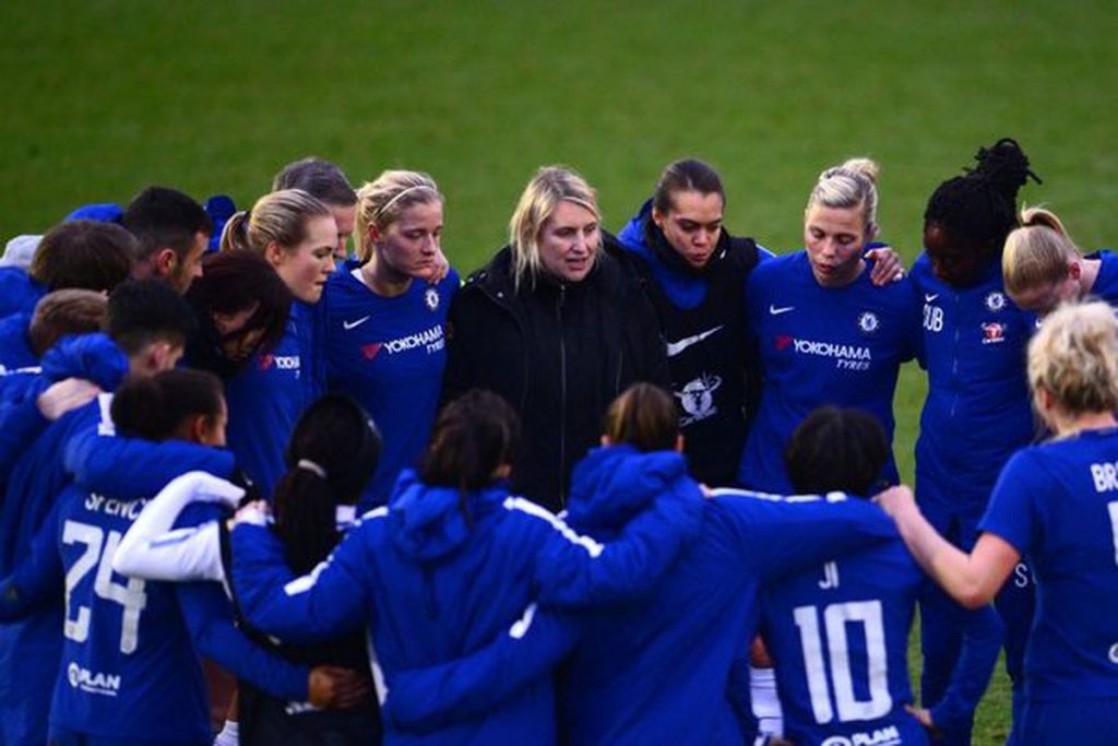 equipo del Chelsea FC Femenino