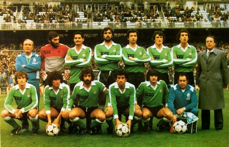 equipaciones de fútbol antiguas Racing de Santander