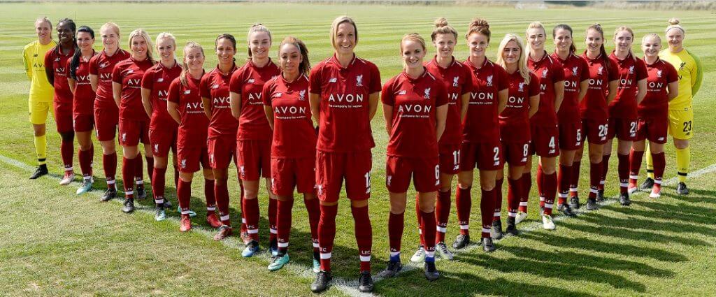jugadoras del equipo femenino del Liverpool FC