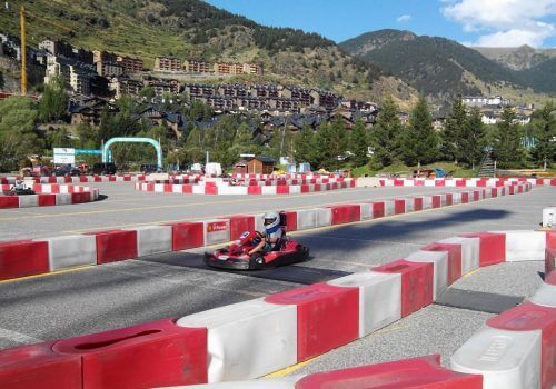 circuito de karting de los campamentos de verano en España de Camp Rialp