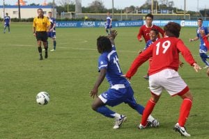 beca deportiva en USA de fútbol