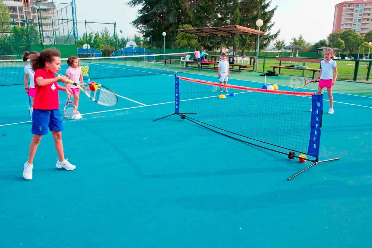 Descubre el material tenis para niños comienzan jugar