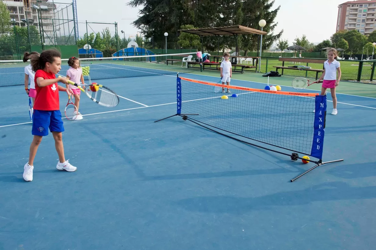 material de tenis para niños