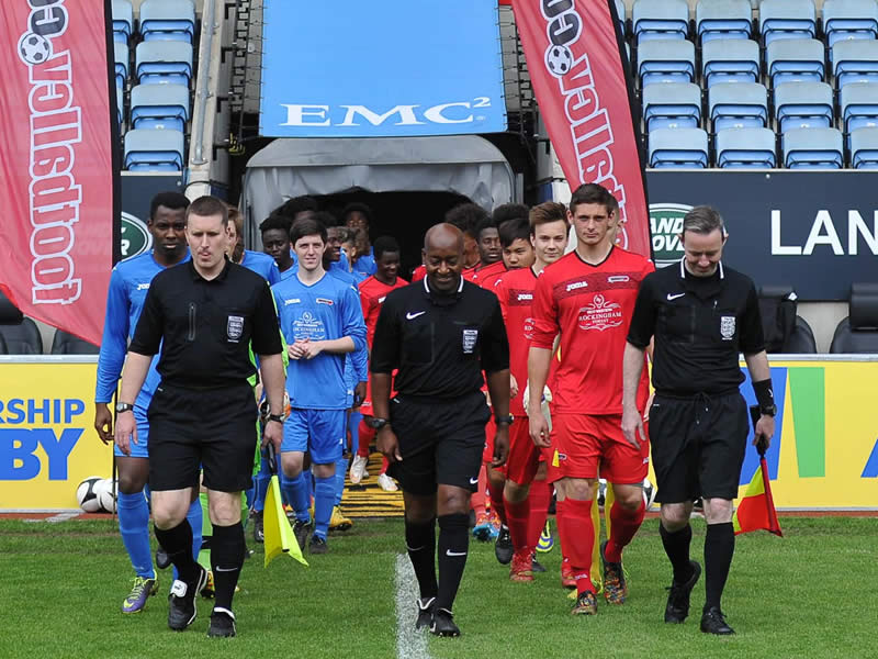 Match day at the High Performance Football Academy England