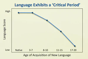 Languages in the world benefits of learning a second language at an early age graph