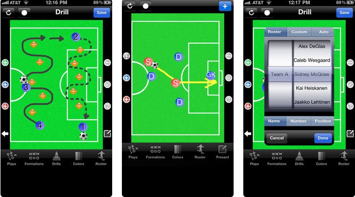 Soccer training apps like Soccer Coach Pro allow you to design your own drills - The best soccer training apps 2022 | Ertheo Education & Sports