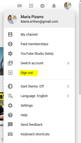 Youtube screen 6