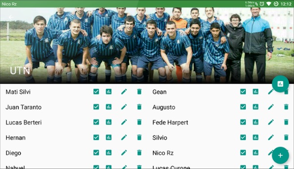 captura de la app de fútbol Mis estadísticas de fútbol 1 - The best soccer training apps 2022 | Ertheo Education & Sports