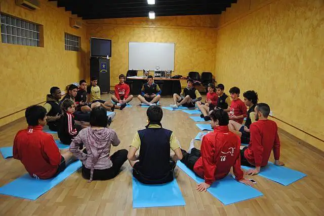 Incorporate meditation when coaching youth soccer