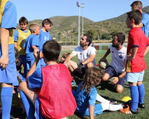 Entrenar en el fútbol base