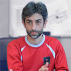 Imagen del psicólogo de la academia de fútbol de alto rendimiento en Barcelona Rafael Rodríguez