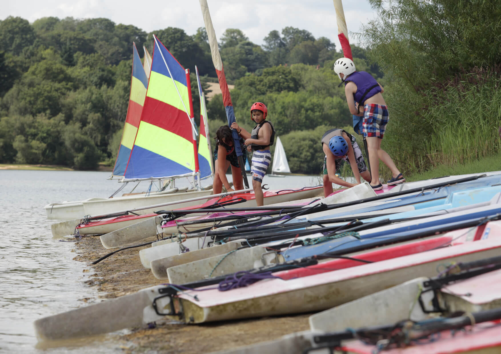 Training at Stage de Sports Aquatiques en Angleterre Training at Stage de Sports Aquatiques en Angleterre