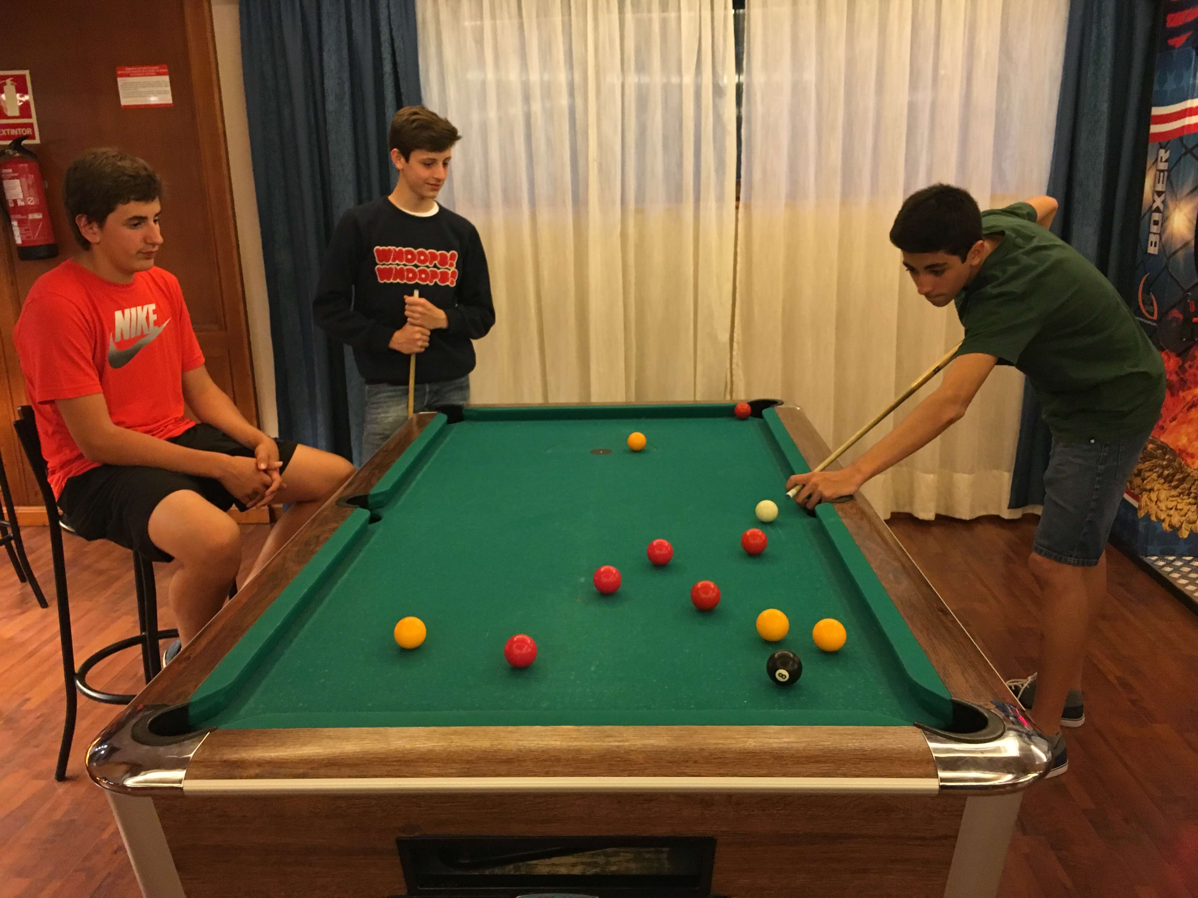 Enjoying activities Enjoying activities