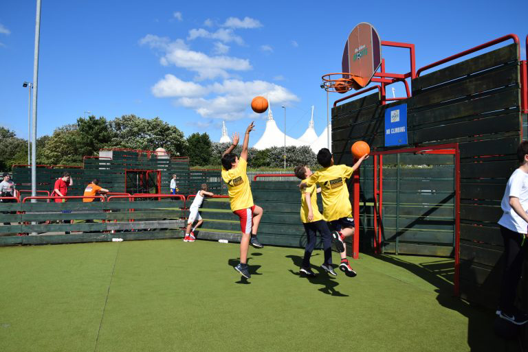 Basketball Camp in Skegness, UK 2024 logo