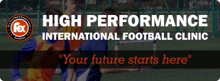 High Performance International Football Clinic 2024 logo