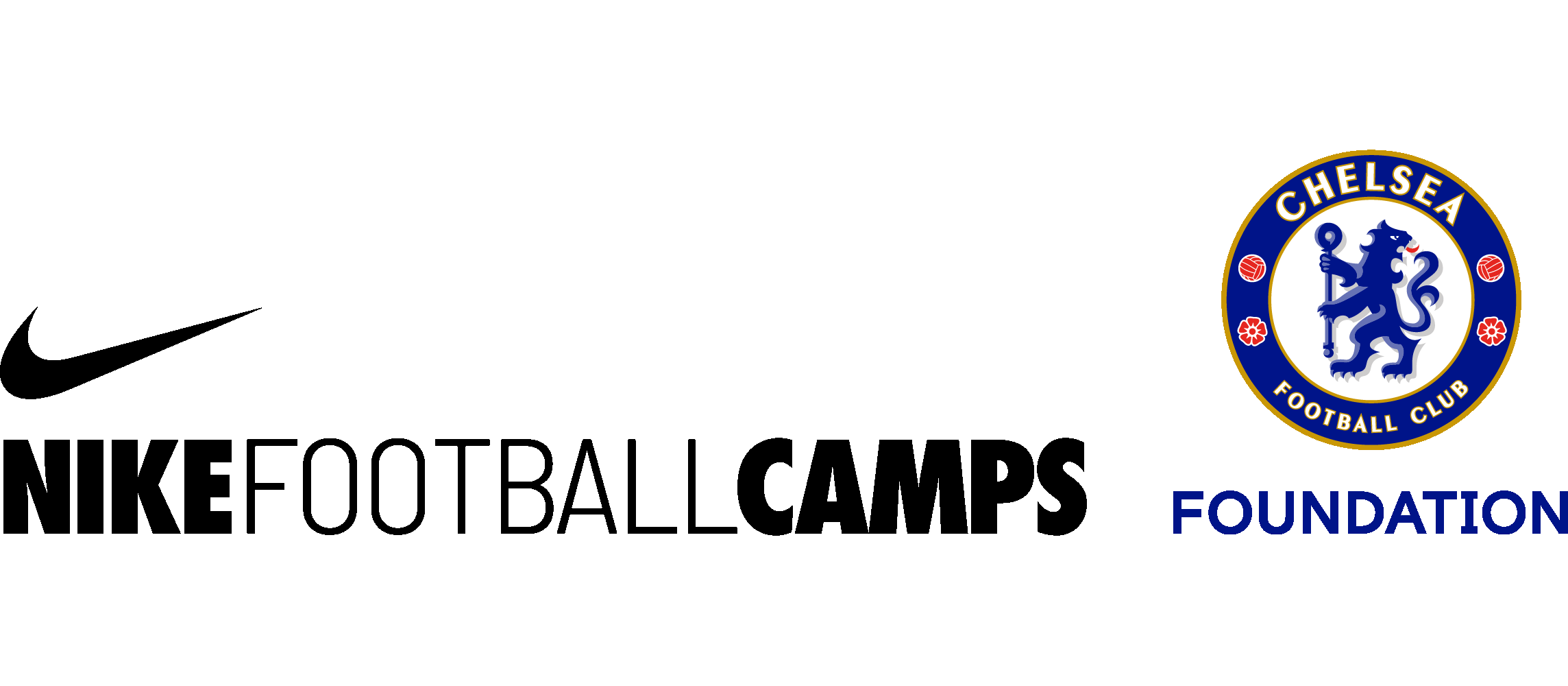 Fußballcamp der Chelsea FC Foundation 2024 logo