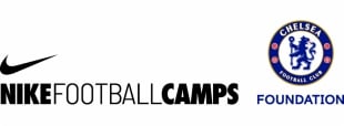 Logo do Acampamento de Futebol do Chelsea FC Foundation 2024