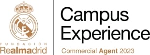 Logo do Acampamento de Futebol do Fundação Real Madrid Campus Experience 2023