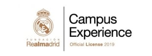Logo do Acampamento de Futebol do Real Madrid na Dublin