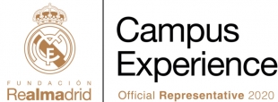 Logo do Acampamento de Futebol do Fundação Real Madrid Campus Experience