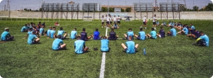 Football tryout programme for semi-professional teams in the community of Madrid 2024 logo