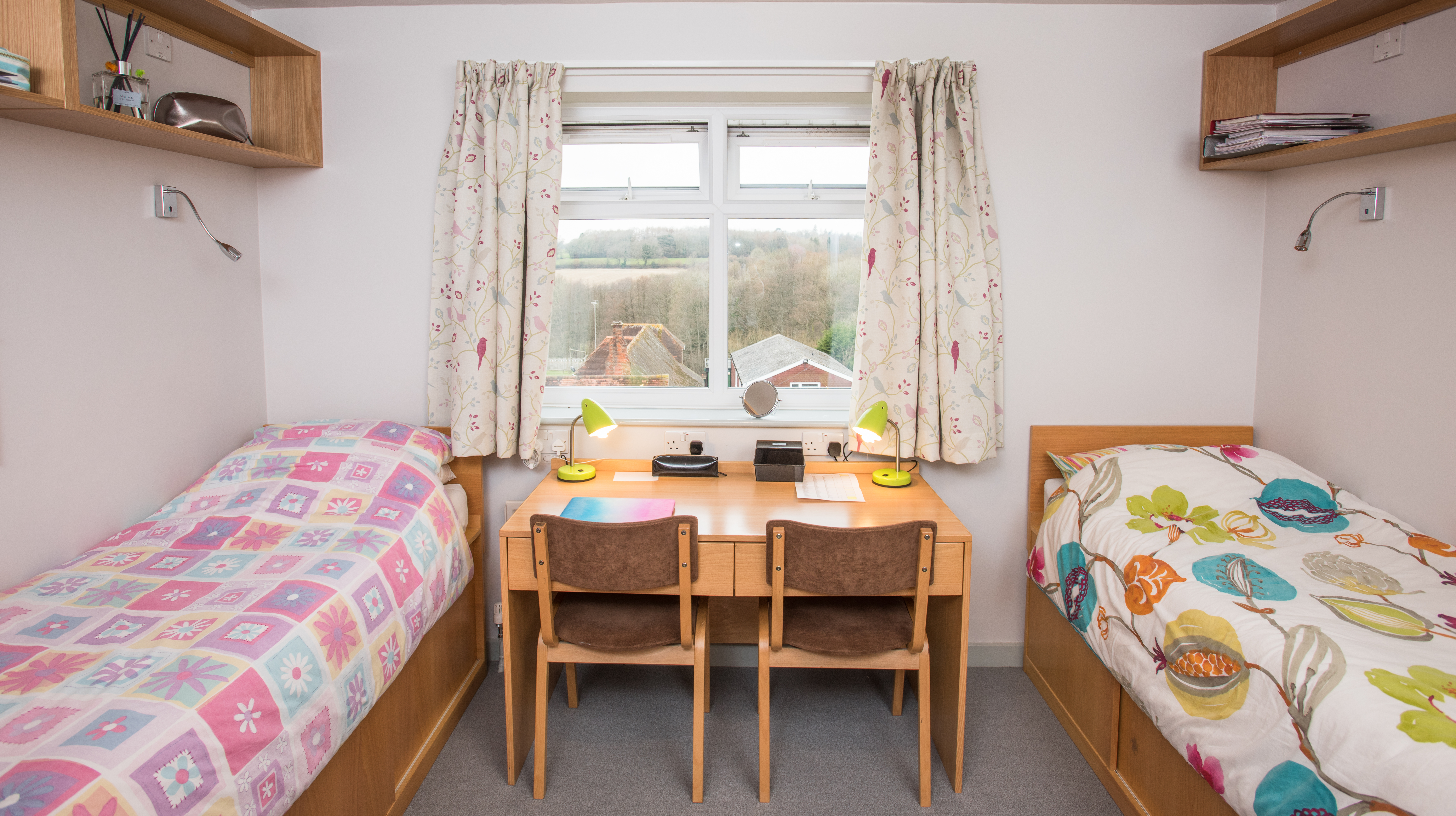A closer look at the accommodation at . Left photo A closer look at the accommodation at . Left photo