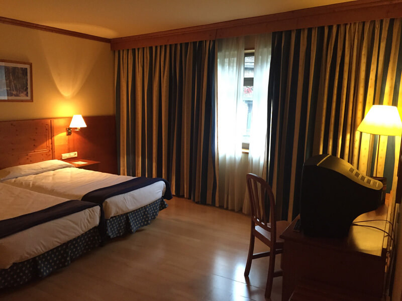 A closer look at the accommodation at . Left photo A closer look at the accommodation at . Left photo