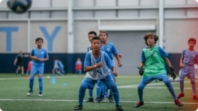 A typical day at Stage de football de Manchester City 2024