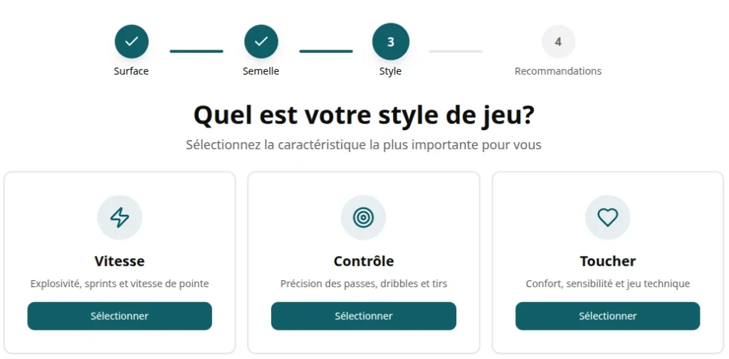 Guide de sélection des bottes